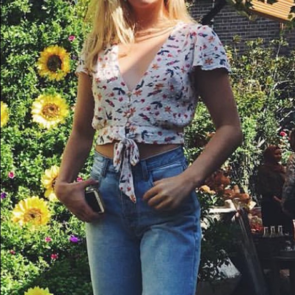 Floral blouse